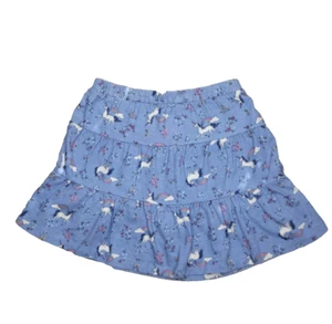Jumping Bean Scooter Skirt Size 4 *runs large* Unicorn Skort Shorts Skirt Cotton - Picture 1 of 14