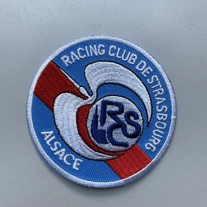 Aufnäher Logo RCSA Racing Club Strasbourg RCS Fußball Patch Thermoaufkleber - 7cm - Bild 1 von 2