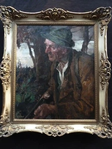 Hans Best 1874-1942 - Der Wilddieb - Jagd - Wilderer - Bild 1 von 12