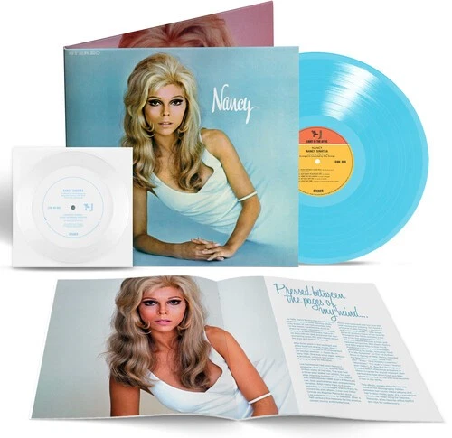 Nancy Sinatra - Nancy - Baby Blue [Used Very Good Vinyl LP] Blue, Bonus Vinyl, C - Image 1 of 1