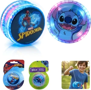 Spiderman & Stitch Licensed YoYos, Kids Toys Party Gifts, Party Bag Filler - Picture 1 of 43