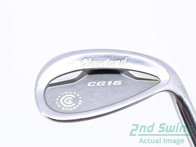 Cleveland CG16 Chrome Zip Groove Wedge Sand SW 56° Graphite Wedge Flex Right 34. - Image 1 of 4