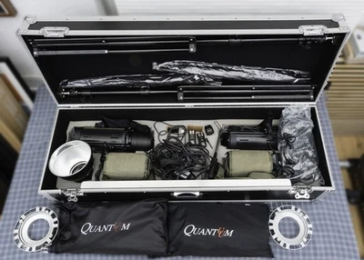 Hochwertige Studioblitz Anlage im Flight Case , Funk,  Softboxen TOP!!! - Bild 1 von 4