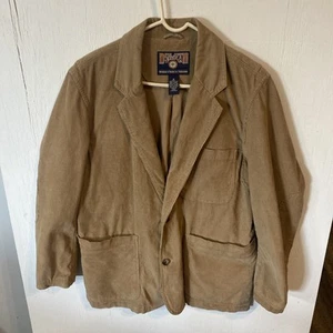 Vintage Duluth Utility Arbeitsjacke Herren M braun Cord Knopfleiste - Bild 1 von 7