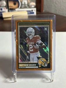 2025 Score - Rookies Matthew Golden #56 Lava /799 (RC) - Picture 1 of 4