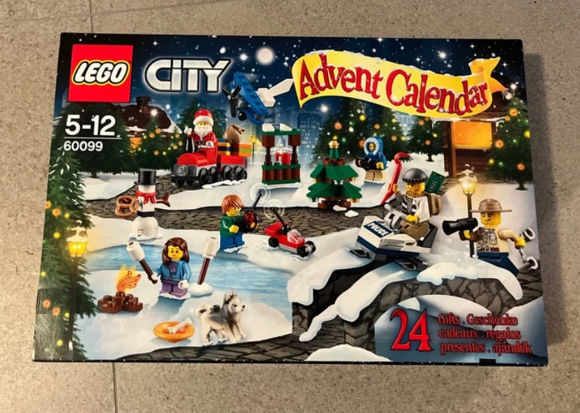 Lego 60099 City: 2015 Advent Calendar. New/Sealed.  - Image 1 of 2