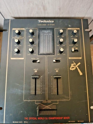 Technics SH-EX1200 DJ Mixer Black Tested Power On No Adapter Japan - Image 1 of 2