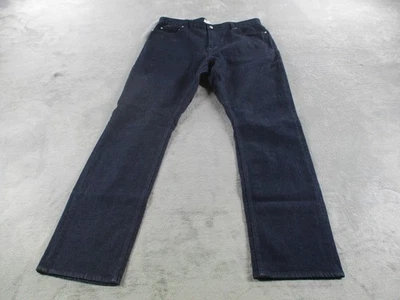 Pantalones de mezclilla Five Four Los Angeles para hombre 38 lavado oscuro pierna recta elásticos Foto 1 de 4