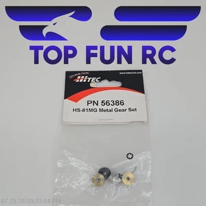 Hitec PN 56386 Metal Gear Set For HS-81MG Servo - Picture 1 of 1