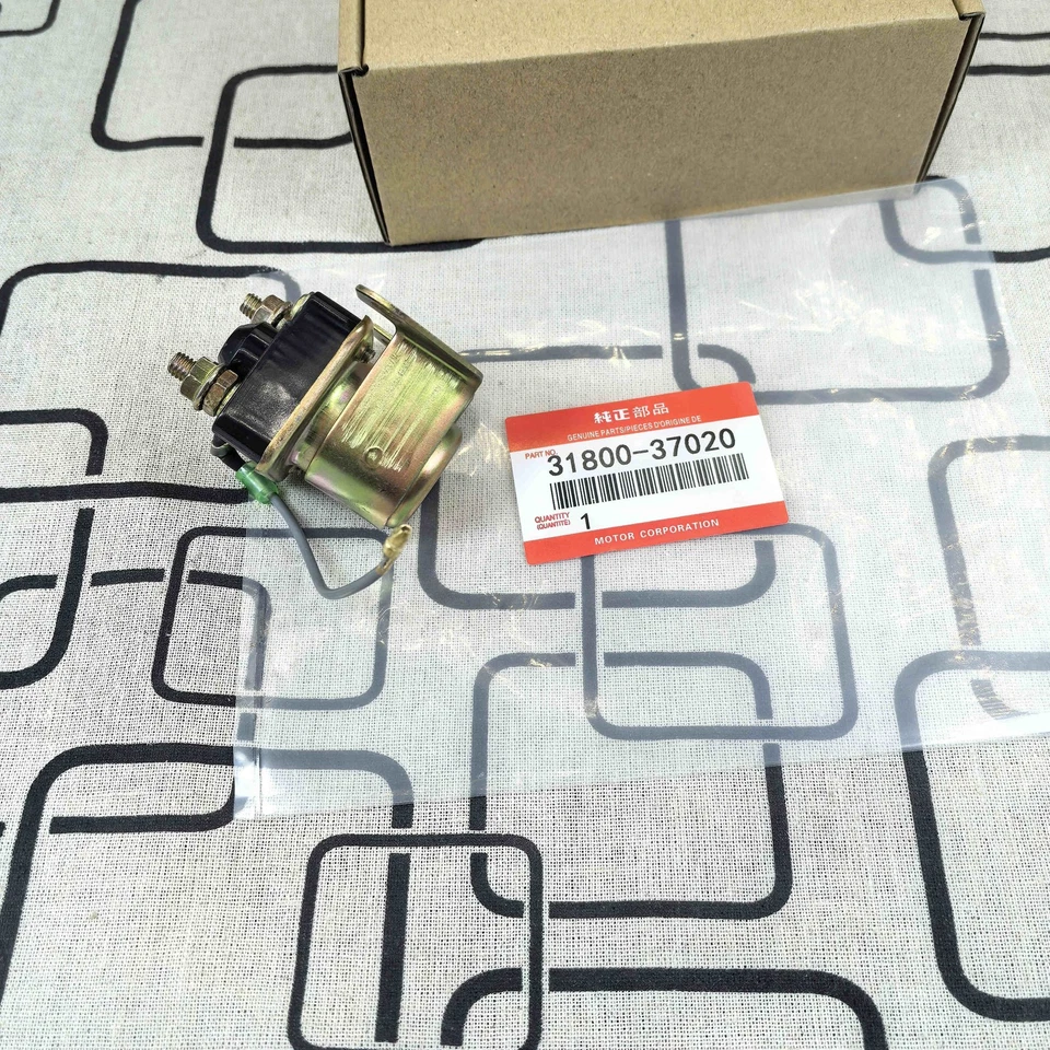 Solenoide relé de arranque OEM para Suzuki 1977-1988 GS 250 300 400 550 650 750 850 Foto 1 de 4