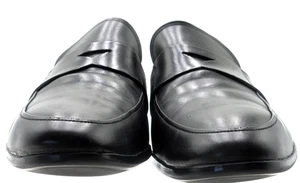 Men's Prada Black Full Strap Italian Penny Loafers Size 11 UK, 12 USA - Picture 1 of 11