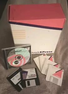 Quark Express 3.32 Macintosh/Power Macintosh w/ Smart Install Floppy’s / CD - Picture 1 of 11