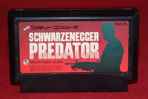 Schwarzenegger Predator (Nintendo Famicom, 1988) Authentic Game Cartridge - Picture 1 of 2