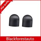 Black Set Of 2 Front Windshield Wiper Arm Nut Caps Fits Buick Cadillac Chevrolet