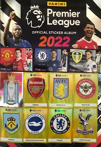 COLECCIÓN DE PEGATINAS PANINI PREMIER LEAGUE 2022 21/22 #1 - #225 (Arsenal - Palacio) - Imagen 1 de 226