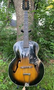 1956 Harmony Broadway Archtop Acoustic Guitar