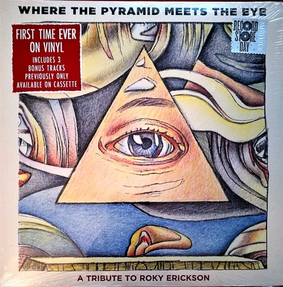 VARIOUS ART. - ROKY - WHERE THE PYRAMID MEETS THE EYE-2017 RSD LTD 2XLP REISSUE - Image 1 of 2