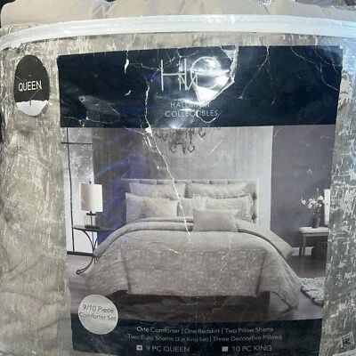 Riverbrook Home Genoa 6 Piece Queen Comforter Set, Gray - Image 1 of 4