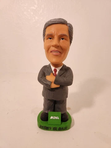 Vtg 2002 Jerry Sloan MBNA Utah Jazz Limited Edition SGA BobbleHead Cover