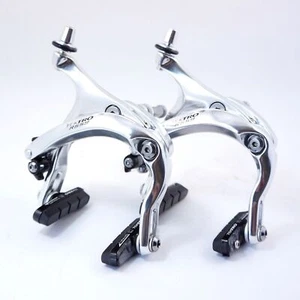 Tektro R559 Bicycle Long Reach Arm Road Caliper Brake 55-73mm F/R/Sets-Silver - Picture 1 of 2