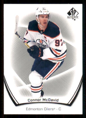 2021-22 SP Authentic #1 Connor McDavid - Image 1 of 2