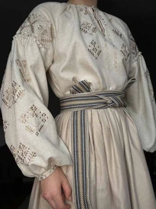 Women vyshyvanka. Traditional Ukrainian embroidered women's blouse Ethnic soroch - Picture 1 of 5