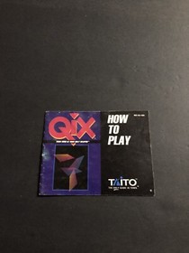 Qix nes manual Only