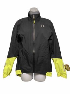 Pearl Izumi Elite Black Full Zip Women’s Medium Cycling Rain Jacket 11131708
