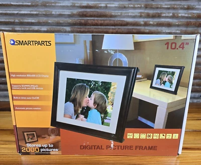 SmartParts 10.4" Digital Picture Frame LCD SD/MMC/MS/xD - Image 1 of 4