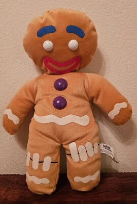 Dreamworks Shrek The Third 17" Peluche Gingy Gingerbread Man 2006 Nanco Foto 1 de 4
