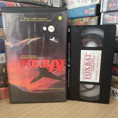 FOXBAT - Pre-Cert Big Box Ex-rental VHS - Hikon / Boola Bula Video - Image 1 of 4