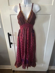 Boho Dress Sun Dress Junglee Billee Women's Hippie Festival Free Size S M L XL - Picture 1 of 4