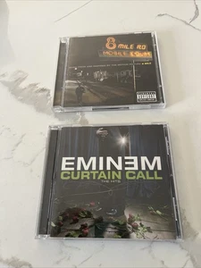 Eminem 8 Mile Deluxe Edition 2 CD Set (2002) + BONUS Curtain Call The Hits! - Picture 1 of 8