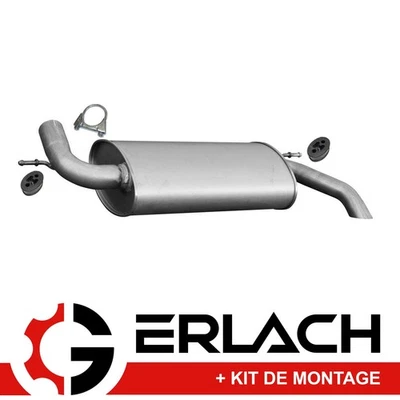 Silencieux arriere pour Land Rover Freelander 2.0 Td4 4x4 10020 - Photo 1/2