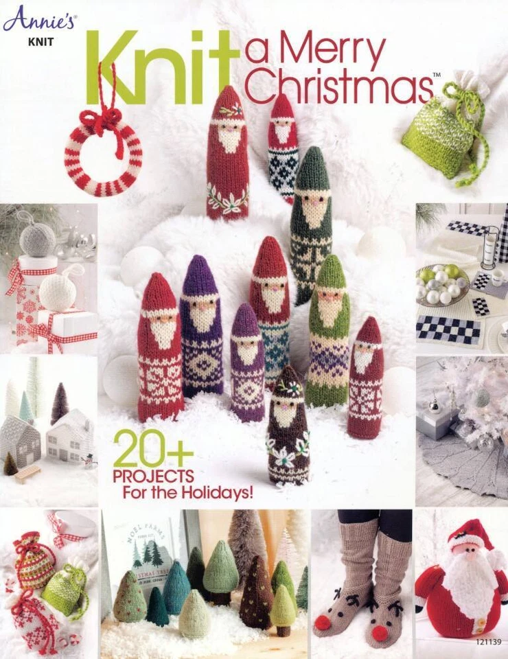 ANNIES KNIT A MERRY CHRISTMAS 20 PROJECT FOR THE HOLIDAYS - Image 1 of 2