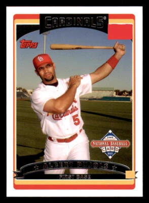 2006 Topps National Baseball Card Day #6 Albert Pujols - Image 1 of 2