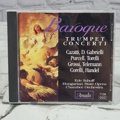 Baroque Trumpet Concerti - Inhoff/Hungarian State Opera Chamber Orchestra - CD Foto 1 de 3