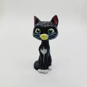 Disney Mittens Black Cat Figure Cake Topper pvc Halloween Decopac 2008 2.25" - Picture 1 of 12
