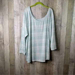 Torrid Size 4(4X)(26) Light Weight Hacci Off the Shoulder Lounge Sleep Shirt - Imagen 1 de 5