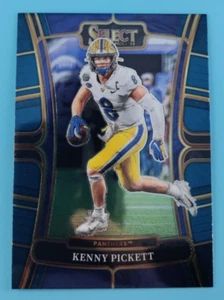 2023 Panini Select #39 Kenny Pickett Draft Picks Blue Retail Pitt Panthers NCAA - Picture 1 of 2