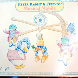 Vintage Peter Rabbit & Friends Musical Mobile Style 44300 with Original Box - Picture 1 of 6
