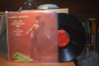 Sandra Church Let Me Entertain You LP Columbia 6 Eye CL 1461 Mono *cheesecake - Image 1 of 2