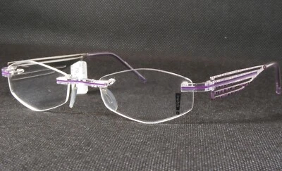 Switch it by EBM Combi 386 135 Púrpura ÚNICAS GAFAS RARAS 49-20-139mm Alemania Foto 1 de 4