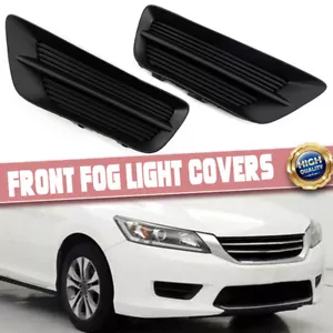 Parachoques delantero para Honda Accord 2013 2014 2015 sedán faros antiniebla parrilla cubiertas - Imagen 1 de 12
