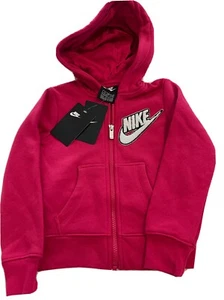 Nike girls size 4 Pink Hoodie - Picture 1 of 6
