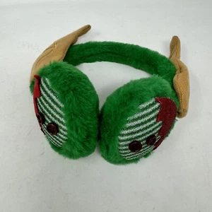 Elfenohrenschützer grün Weihnachten Kostüm Weihnachtszeit Deko Erwachsenengröße - Bild 1 von 9