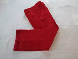 Corduroy Pants Talbots Women's Size 6P Petite Red - Picture 1 of 23