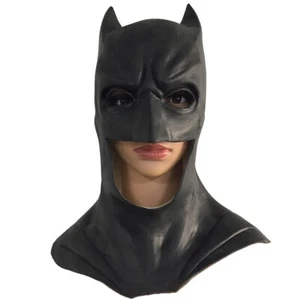 Batman Latex Full Head Mask Halloween Fancy Dress Cosplay Costumes Props - Picture 1 of 5