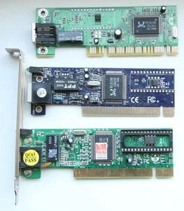 Group Of LAN Network Cards - Afbeelding 1 van 7