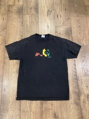 Vintage Enjoi Skateboard Skate Tshirt Black Large Panda Streetwear VTG - Image 1 of 4